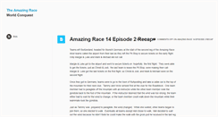 Desktop Screenshot of amazingrace.contentquake.com