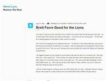 Tablet Screenshot of detroitlions.contentquake.com