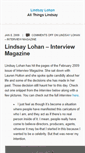 Mobile Screenshot of lindsaylohan.contentquake.com