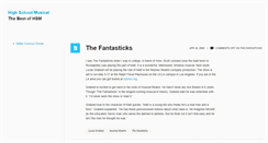 Desktop Screenshot of highschoolmusical.contentquake.com