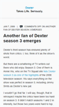 Mobile Screenshot of dexter.contentquake.com