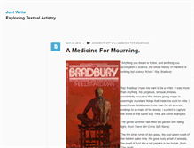 Tablet Screenshot of just-write.contentquake.com
