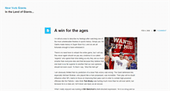 Desktop Screenshot of newyorkgiants.contentquake.com