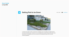 Desktop Screenshot of greenfamily.contentquake.com
