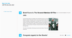 Desktop Screenshot of newyorkjets.contentquake.com