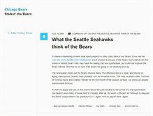 Tablet Screenshot of chicagobears.contentquake.com