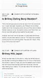 Mobile Screenshot of britneyspears.contentquake.com