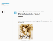 Tablet Screenshot of countrymusic.contentquake.com