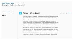 Desktop Screenshot of home-school.contentquake.com