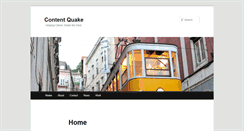 Desktop Screenshot of contentquake.com