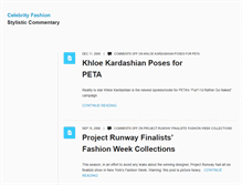 Tablet Screenshot of celebrityfashion.contentquake.com